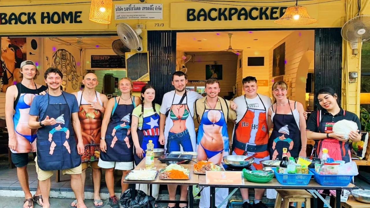 Back Home Backpackers Hostel Bangkok Exterior foto